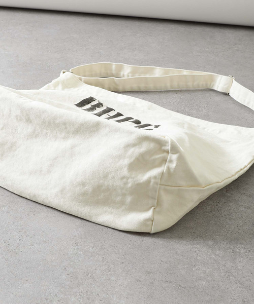 BEVERLY HILLS POLO CLUB（ビバリーヒルズポロクラブ）の「【BEVERLY HILLS POLO CLUB】 ステンシルロゴキャンバス ニュースペーパーバッグ/ビッグショルダーバッグ（ショルダーバッグ・レディース・オリーブ/オフホワイト/ベージュ・FREE）」の20枚目の写真