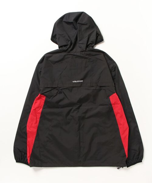 VOLCOM（ボルコム）の「SURF VITALS J ROBINSON JKT（ナイロンジャケット・メンズ・ブラック・LARGE/MEDIUM）」の2枚目の写真