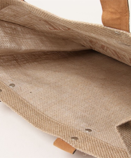 AMERICAN HOLIC（アメリカンホリック）の「ジュートＢＡＧ（トートバッグ・レディース・オレンジ/グリーン・FREE）」の11枚目の写真