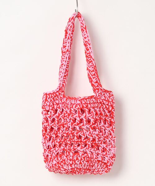 RODEO CROWNS WIDE BOWL(ロデオクラウンズワイドボウル)の「MESH COLOR BAG(ハンドバッグ・レディース・ピンク系その他/ホワイト系その他/ブルー系その他・FREE)」の7枚目の写真