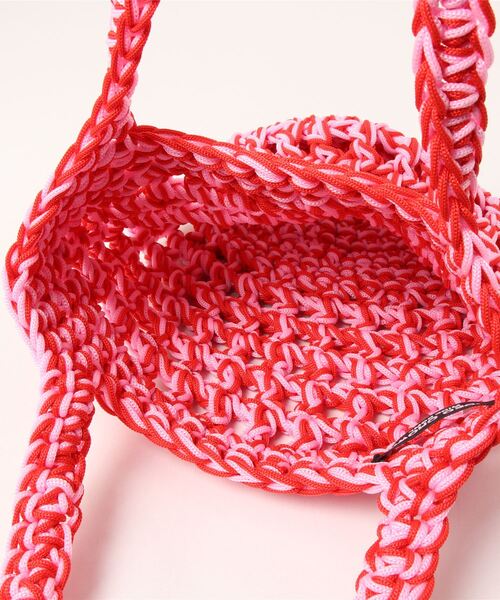 RODEO CROWNS WIDE BOWL(ロデオクラウンズワイドボウル)の「MESH COLOR BAG(ハンドバッグ・レディース・ピンク系その他/ホワイト系その他/ブルー系その他・FREE)」の5枚目の写真