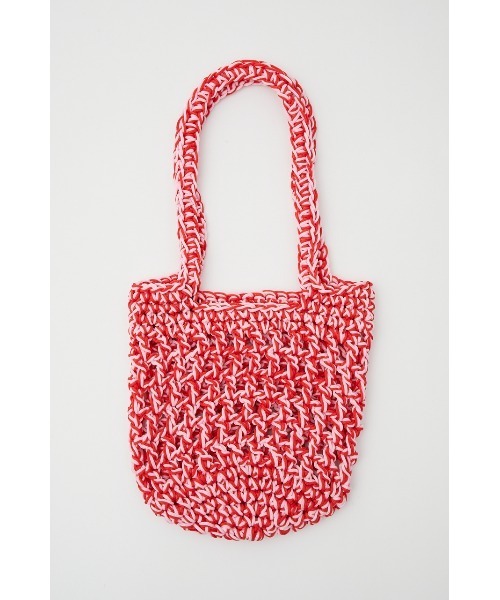RODEO CROWNS WIDE BOWL(ロデオクラウンズワイドボウル)の「MESH COLOR BAG(ハンドバッグ・レディース・ピンク系その他/ホワイト系その他/ブルー系その他・FREE)」の1枚目の写真