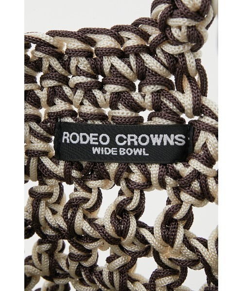 RODEO CROWNS WIDE BOWL(ロデオクラウンズワイドボウル)の「MESH COLOR BAG(ハンドバッグ・レディース・ピンク系その他/ホワイト系その他/ブルー系その他・FREE)」の9枚目の写真