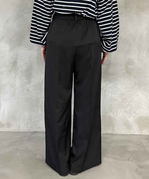 kutir（クティール）の「ワイドスラックスパンツ（スラックス・レディース・ブラック/グレー・SMALL/LARGE/MEDIUM）」の20枚目の写真