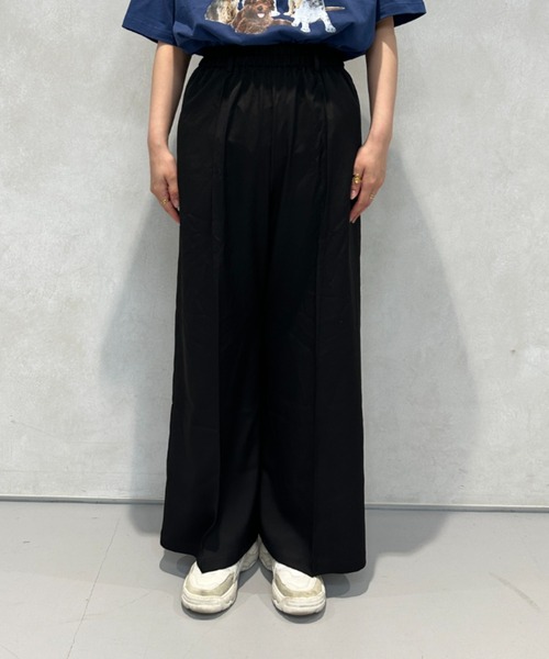 kutir（クティール）の「ワイドスラックスパンツ（スラックス・レディース・ブラック/グレー・SMALL/LARGE/MEDIUM）」の21枚目の写真