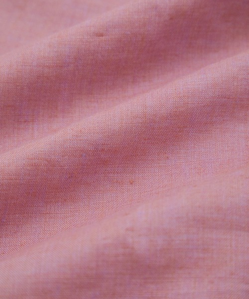 SALON adam et rope'（サロン アダム エ ロペ）の「【WEB限定】【洗える】麻Aラインキャミワンピース（ワンピース・レディース・ブラック/ベージュ/ピンク/オレンジ系その他・FREE）」の21枚目の写真