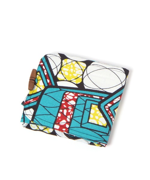 BAYFLOW（ベイフロー）の「[通勤からワークアウトまで使える]アフリカンプリントエコバッグ（エコバッグ/サブバッグ・レディース・イエロー/レッド/ホワイト・0）」の10枚目の写真