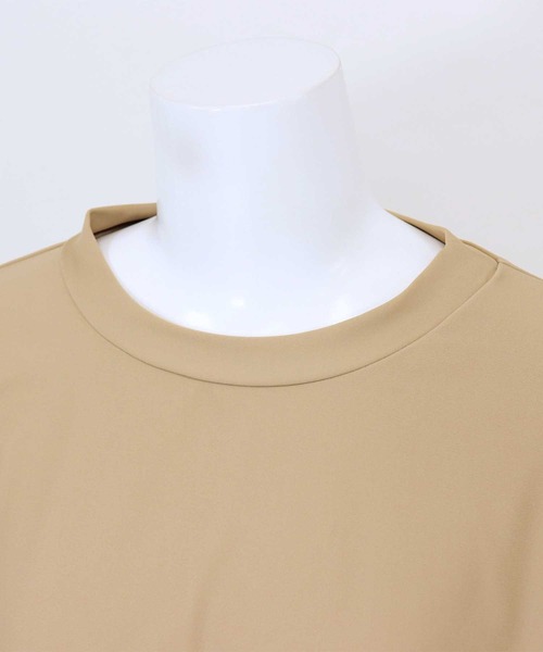 OSYAREVO（オシャレボ）の「水着 レディース 体型カバー ラッシュガード 紫外線カット率 99％以上 UPF50+ uvカット フィットネス 水陸両用 サイドギャザー セットアップ セパレート（ラッシュガード・レディース・ブラウン/ベージュ/ミント・MEDIUM/LARGE/X-LARGE）」の19枚目の写真