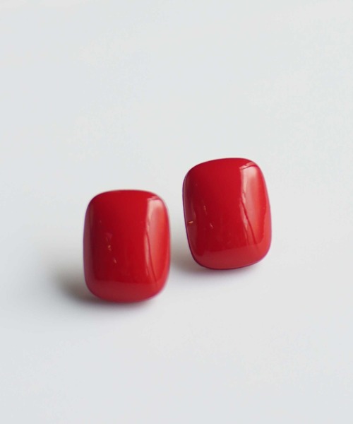 dictionary（ディクショナリー）の「カラフル ドロップ ピアス 【 DICTIONARY / ディクショナリー 】（ピアス（両耳用）・レディース・ブラウン系/グリーン系/ホワイト系/ブルー系/イエロー系/レッド系/ブラック/ブルー/グリーン/レッド/イエロー・FREE）」の10枚目の写真