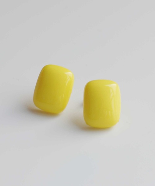 dictionary（ディクショナリー）の「カラフル ドロップ ピアス 【 DICTIONARY / ディクショナリー 】（ピアス（両耳用）・レディース・ブラウン系/グリーン系/ホワイト系/ブルー系/イエロー系/レッド系/ブラック/ブルー/グリーン/レッド/イエロー・FREE）」の8枚目の写真