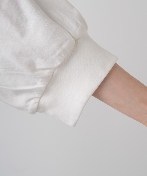 PUAL CE CIN（ピュアルセシン）の「ユーズドライクフォトプリントTシャツ（Tシャツ/カットソー・レディース・ベージュ/オフホワイト/チャコールグレー・FREE）」の20枚目の写真