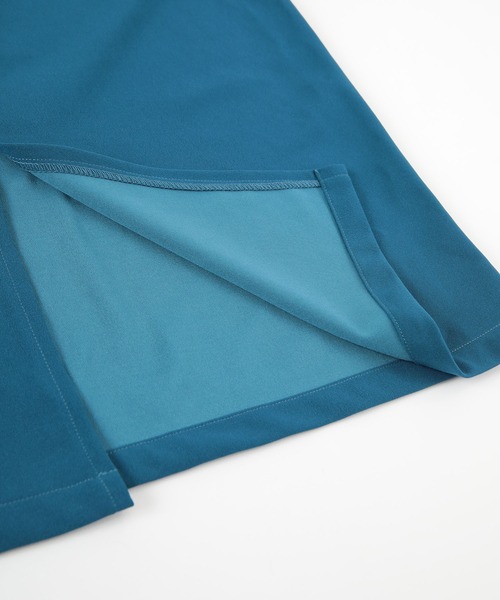 titivate(ティティベイト)の「シアージャガードスリーブワンピース(ワンピース・レディース・ブルー/アイボリー/ブラック・M/TM/PS(XS-S))」の14枚目の写真