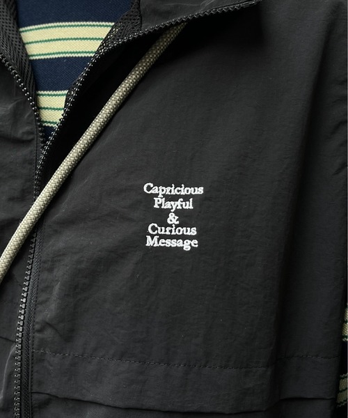 CPCM(シーピーシーエム)の「ナイロン1ポイント刺繍スタンドベスト(ベスト・メンズ・ブラック/ネイビー/ホワイト・FREE)」の10枚目の写真