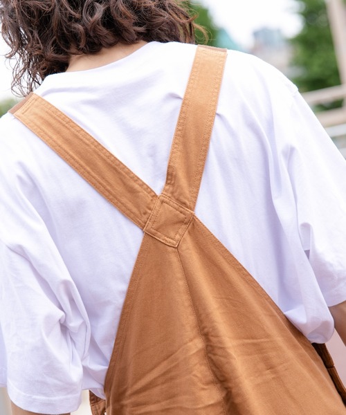 WEGO（ウィゴー）の「WEGO/ワーカーズオーバーオール（サロペット/オーバーオール・メンズ・ブラック/ホワイト/ブラウン/ライトインディゴブルー・FREE）」の11枚目の写真