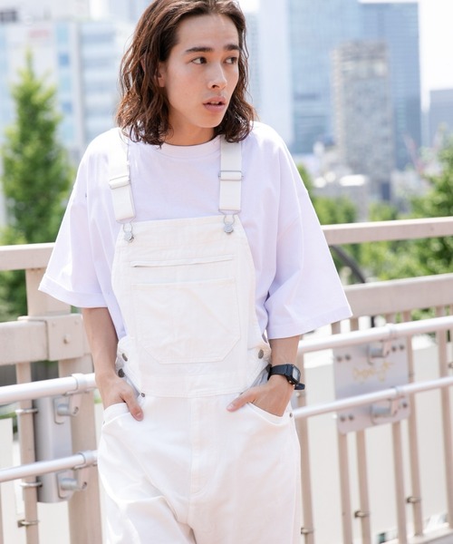 WEGO（ウィゴー）の「WEGO/ワーカーズオーバーオール（サロペット/オーバーオール・メンズ・ブラック/ホワイト/ブラウン/ライトインディゴブルー・FREE）」の18枚目の写真