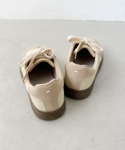 セール】配色ジャーマントレーナースニーカー（スニーカー）｜CLEA