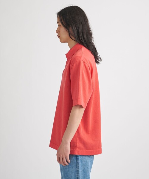 District（ディストリクト）の「＜District＞スキッパー プルオーバー ニット（ニット/セーター・メンズ・ピンク/ダークブラウン・S/M）」の14枚目の写真