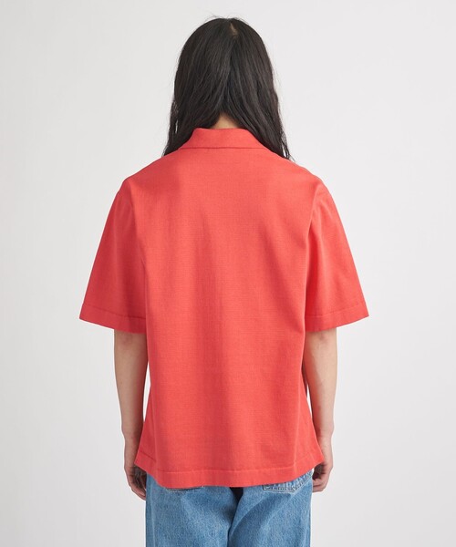 District（ディストリクト）の「＜District＞スキッパー プルオーバー ニット（ニット/セーター・メンズ・ピンク/ダークブラウン・S/M）」の11枚目の写真