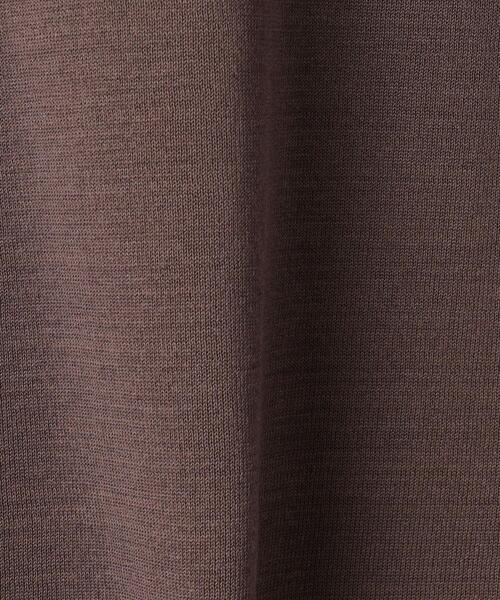 District（ディストリクト）の「＜District＞スキッパー プルオーバー ニット（ニット/セーター・メンズ・ピンク/ダークブラウン・S/M）」の7枚目の写真