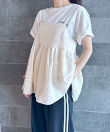 ジャガードキャミブラウス　969916