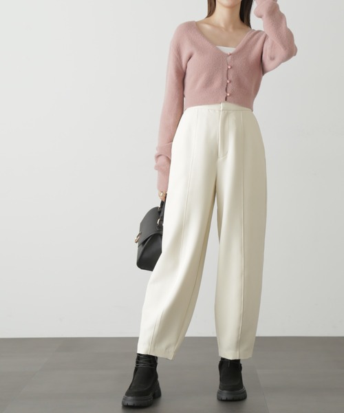 FREE'S MART(フリーズマート)の「◆ソフトシャギーショートカーディガン(カーディガン/ボレロ・レディース・ホワイト/ブラック/ピンク/ブルー・FREE)」の22枚目の写真