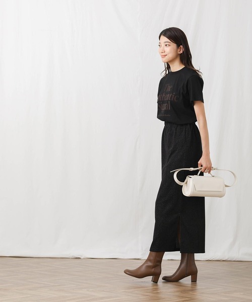 Gready Brilliant(グレディブリリアン)の「AuthenticーTシャツ(Tシャツ/カットソー・レディース・ブラック/オフホワイト・FREE)」の4枚目の写真