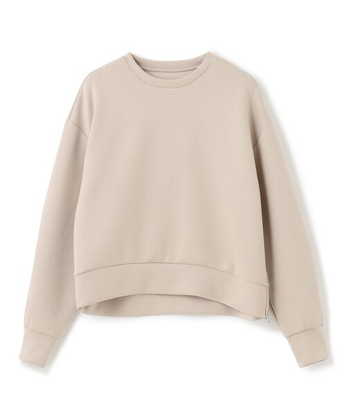 【WEB限定】BEAUTY FORM JERSEY サイドZIP クロップドプルオーバー（Tシャツ/カットソー）｜UNFILO（アンフィーロ）