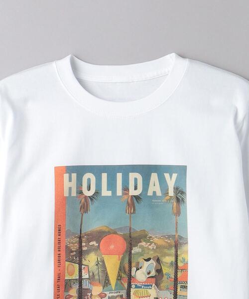 HOLIDAY BOILEAU（ホリディボワロ）の「＜HOLIDAY BOILEAU＞ プリントTシャツ（Tシャツ/カットソー・メンズ・ナチュラル・XL）」の15枚目の写真