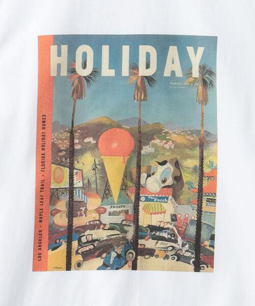 HOLIDAY BOILEAU（ホリディボワロ）の「＜HOLIDAY BOILEAU＞ プリントTシャツ（Tシャツ/カットソー・メンズ・ナチュラル・XL）」の16枚目の写真