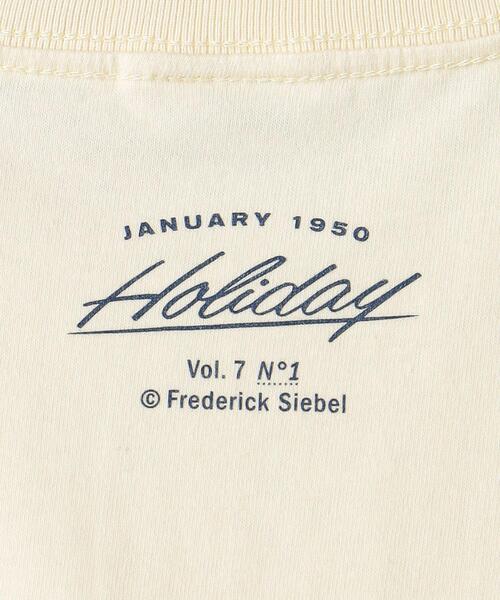 HOLIDAY BOILEAU（ホリディボワロ）の「＜HOLIDAY BOILEAU＞ プリントTシャツ（Tシャツ/カットソー・メンズ・ナチュラル・XL）」の18枚目の写真