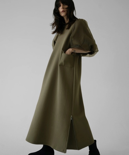 willfully オケージョンワンピース　オリーブ WILLFULLY official web store（ウィルフリーコウシキツウハン