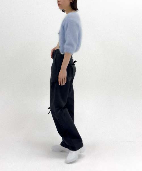 ✳︎タグ付き試着のみ✳︎Charles Chaton bow パンツ 36 Charles Chaton（シャルルシャトン）の「bow パンツ（その他パンツ