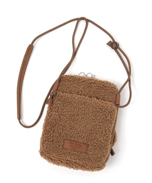 studio CLIP（スタディオクリップ）の「ボアお財布ショルダー【Dick Brunaコラボ】（財布・レディース・アイボリー/ブラウン・FREE）」の5枚目の写真