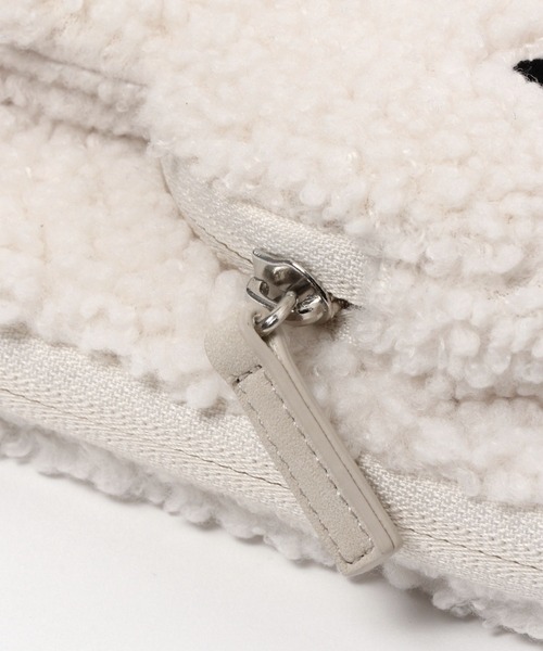 studio CLIP（スタディオクリップ）の「ボアお財布ショルダー【Dick Brunaコラボ】（財布・レディース・アイボリー/ブラウン・FREE）」の18枚目の写真