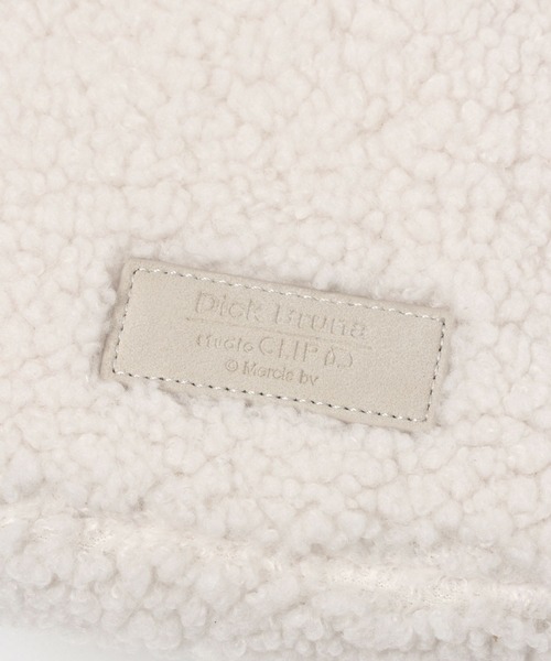 studio CLIP（スタディオクリップ）の「ボアお財布ショルダー【Dick Brunaコラボ】（財布・レディース・アイボリー/ブラウン・FREE）」の19枚目の写真