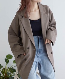 w closet | ビッグダブルテーラードジャケット(テーラードジャケット)