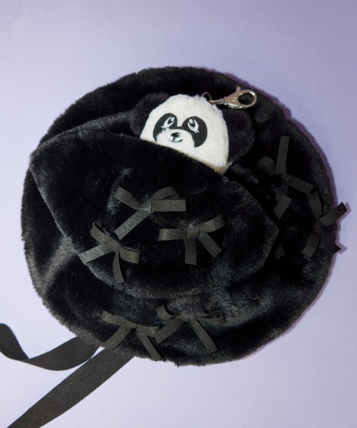 Candy Stripper（キャンディストリッパー）の「STUFFED PEPE キーチェーン（キーホルダー・レディース・ホワイト×ブラック・FREE）」の3枚目の写真