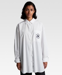 TOMMY HILFIGER | バーシティルーズフィットシャツ(シャツ/ブラウス)