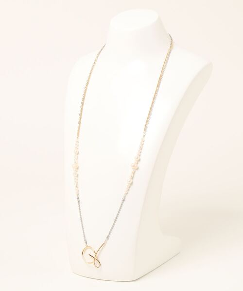 UNITED TOKYO（ユナイテッドトウキョウ）の「【WEB限定】パールコンビネックレス（ネックレス・レディース・その他2・FREE）」の2枚目の写真