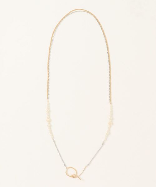 UNITED TOKYO（ユナイテッドトウキョウ）の「【WEB限定】パールコンビネックレス（ネックレス・レディース・その他2・FREE）」の4枚目の写真