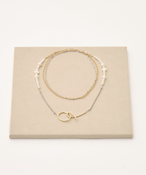 UNITED TOKYO（ユナイテッドトウキョウ）の「【WEB限定】パールコンビネックレス（ネックレス・レディース・その他2・FREE）」の3枚目の写真