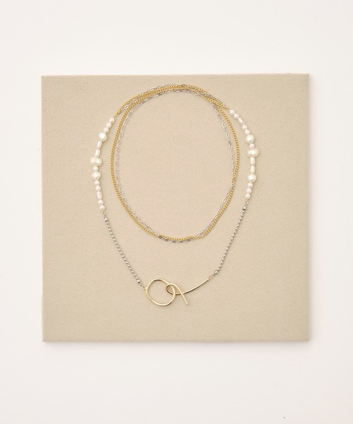 UNITED TOKYO（ユナイテッドトウキョウ）の「【WEB限定】パールコンビネックレス（ネックレス・レディース・その他2・FREE）」の12枚目の写真