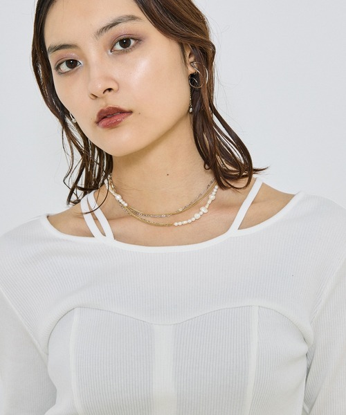 UNITED TOKYO（ユナイテッドトウキョウ）の「【WEB限定】パールコンビネックレス（ネックレス・レディース・その他2・FREE）」の15枚目の写真