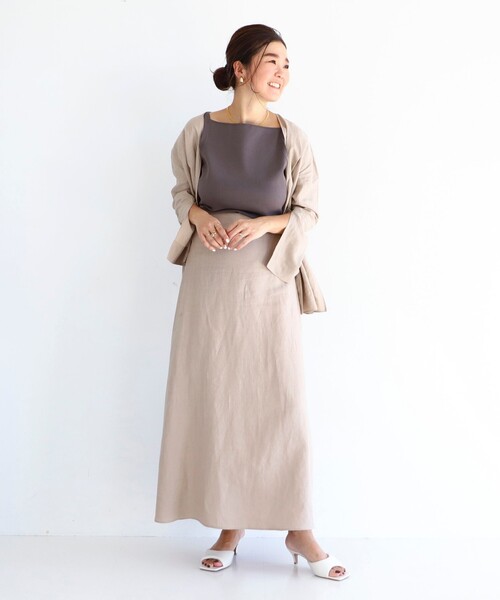 Demi-Luxe BEAMS（デミルクス ビームス）の「リネン シンプル
