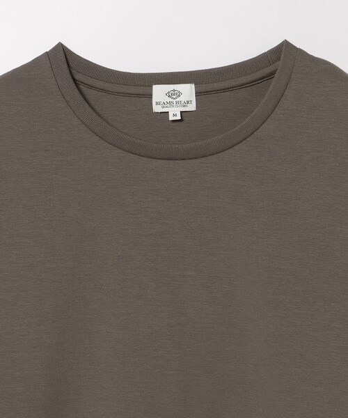 BEAMS HEART(ビームスハート)の「ラグジュアリーポンチ クルーネック カットソー(Tシャツ/カットソー・メンズ・グリーン系その他5/ブラック/ホワイト・LARGE/X-LARGE/SMALL/MEDIUM)」の10枚目の写真