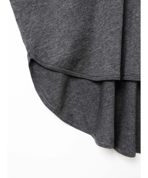 mizuiroind（ミズイロインド）の「mizuiro ind フロントシームコクーンプルオーバー（ニット/セーター・レディース・グレー/ブラック/ブルー/ネイビー/ブラウン/グリーン・FREE）」の11枚目の写真