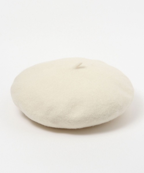 FOREVER 21(フォーエバー トゥエンティーワン)の「ベーシックベレー帽(ハンチング/ベレー帽・レディース・ホワイト系その他2/ライトブルー/ブラック/ピンク・FREE)」の2枚目の写真