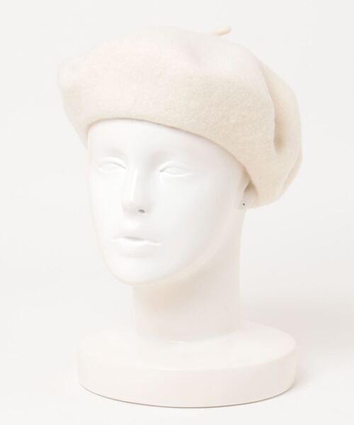 FOREVER 21(フォーエバー トゥエンティーワン)の「ベーシックベレー帽(ハンチング/ベレー帽・レディース・ホワイト系その他2/ライトブルー/ブラック/ピンク・FREE)」の14枚目の写真