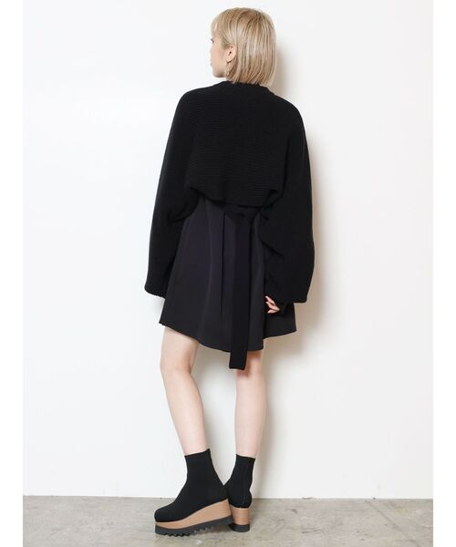 MURUA（ムルーア）の「ボレロステッチワンピース（ワンピース・レディース・グレー/ブラック/アイボリー・1/2）」の14枚目の写真