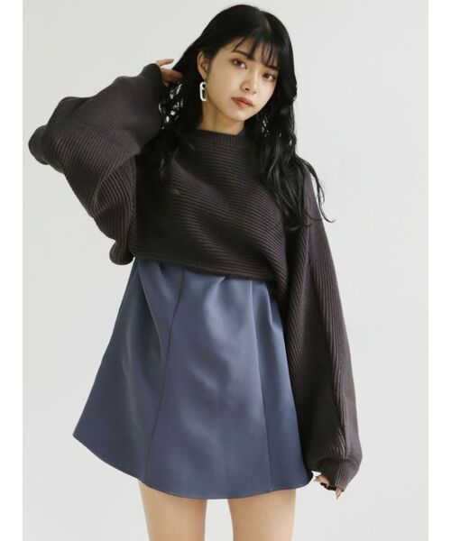 MURUA（ムルーア）の「ボレロステッチワンピース（ワンピース・レディース・グレー/ブラック/アイボリー・1/2）」の15枚目の写真